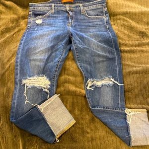 Joe’s Jeans Distressed “The Smith” cut